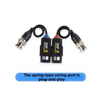 1 Coppia 8MP BNC Video Balun Connettore Trasmissione Twisted Trasmettitore Cavo CCTV Supporto HD 8MP AHD/CVI/TVI Telecamera