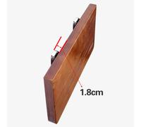 1 Coppia Acciaio Pieghevole Mensola Staffe Resistente Panca Tavolo L Fai da Te