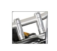 1 Coppia Adattatori Manubrio Argento Per F700 F800GS 13-17