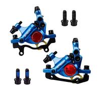 1 Coppia Anteriore E Posteriore Hb100 Mtb Bike a Disco Idraulico Pinze Freno Strada Bicycle Line Tirare Freno a Pinza (blu) Portare Una Bella Outdoor Sports Experience