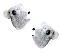 1 Coppia Bella Koala A Forma Di Capelli Barrettes Clip Per Capelli Peluche Copricapo Forte Clip Per Ragazze E Adolescenti