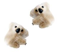 1 Coppia Bella Koala A Forma Di Capelli Barrettes Clip Per Capelli Peluche Copricapo Forte Clip Per Ragazze E Adolescenti