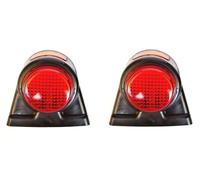 1 Coppia Bianco Rosso Arancio Lato Profilo Luci di Ingombro Camion Rimorchio per