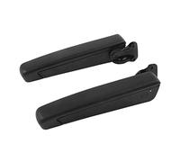 1 Coppia Bracciolo Sedile Auto Bracciolo Sedile Regolabile in PU Resistente agli Urti Spugna Nero Universale per Automobili Camion