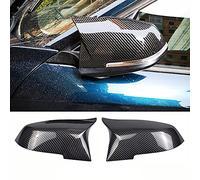 1 coppia Calotta Specchio Retrovisore a Sinistra Destra Coperchi a specchio laterale per BMW F20 F22 F23 F30 F31 F32 F33 F36 F87 M2 X1 E84 (Fibra di Carbonio)