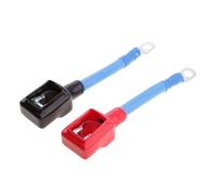 1 Coppia Cavo Prolunga Batteria + Positivo/Negativo Connettore Terminale