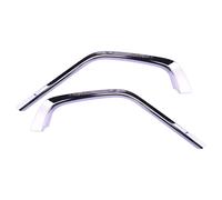 1 Coppia Coperture Griglia Anteriore Centrale Per Paraurti Superiori Compatibili