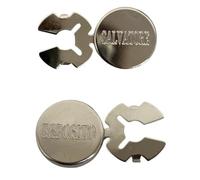 1 COPPIA COPRIBOTTONI 18 MM,PERSONALIZZATI NOME E COGNOME MASSIMO 10 LETTERE A NOME SOLO STAMPATELLO SCEGLI COLORE ORO, ARGENTO ETC, PER CAMICIA O POLSINI UNISEX BIJOUX UOMO GEMELLI