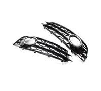 1 coppia cromata nera copertura for fendinebbia anteriore for auto a nido d'ape stile fendinebbia griglia compatibile for Audi A3 8P S-Line 2009 2010 2011 2012