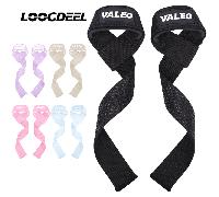 1 Coppia di Fasce per Polsi Regolabili, Cinghie Elastiche per Polsi per Sollevamento Pesi, CrossFit, Allenamento di Forza, Palestra, Fitness Donna, Fasce per Polsi per Stacchi Coppia nera,Coppia rosa,
