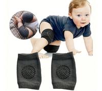1 Coppia di ginocchiere antiscivolo per bambini, protezioni per gomiti e ginocchia per neonati e bambini piccoli durante il gattonamento Tagli Unica,verde,GrizzliesFibra sintetica