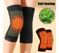 1 Coppia di ginocchiere termiche spesse realizzate in assenzio per il riscaldamento, adatte a uomini e donne, per tutte le stagioni, gambali antifreddo, accessori da palestra, supporto per le ginocchi