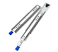 1 coppia di guide telescopiche con cuscinetti a sfera, 53 mm, 120 kg, per cassetti (1350 mm)