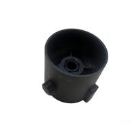 1 coppia di manopole termostatiche per doccia con indicatore di temperatura bianco, ruota di controllo di ricambio in ABS per rubinetti della vasca da bagno, kit di facile installazione