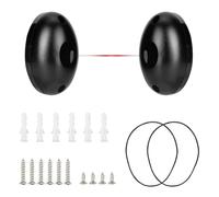 1 Coppia di Sensore Cella Cancello Fotocellula Portale Barriera Infrarossi Universale 12/24V AC DC, Kit Fotocellule Infrarossi Universali, Apriscatole Garage