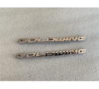 1 Coppia GL 1800 ABS 3D Coperchio Della Batteria Emblema Carena Laterale Sticker Decal Simbolo Mark Chrome Per Goldwing GL1800