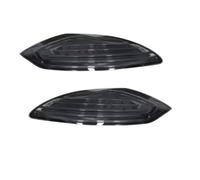 1 Coppia Gruppo Fanale Posteriore Indicatori Direzione Posteriori Lampada Per Porsche Per Panamera 970 S GTS 4.8L 2010-2013 Ricambi Auto(Black)