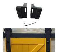 1 coppia In Lega di Zinco Barn Portello del Tappo di Arresto per Porta