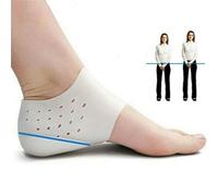 1 Coppia Invisibile Altezza Aumento Scarpa Inserti Solette Silicone Unisex