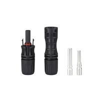 1 Coppia IP68 1500V 30/50A Connettore Solare Maschio Femmina Mouted Pannello Ramo Modulo Impermeabile for Cavo Fotovoltaico 2.5/4/6/10mm2 Elettrico(1500V 30A)