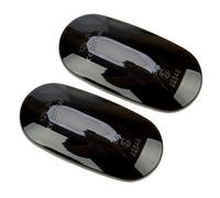 1 Coppia Lenti Fumè Dynamic LED Laterali Luce Per Mitsubishi