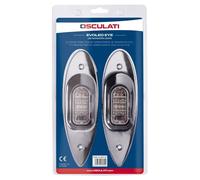 KIT LUCI DI VIA EVO LED EYE IN ACCIAIO INOX PER BARCA A GOCCIA OCCHIO