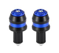 1 Coppia Manubrio Estremità Spine 7/8" 22mm per Moto Scooter Blu