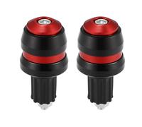 1 Coppia Manubrio Estremità Spine 7/8" 22mm per Moto Scooter Rosso