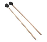 1 Coppia Medio, Marinda Marmba Testa del Filo Dura con Manico di Acero S per le Percussioni Che Giocano a MQ - 06Orange Maniglie Vibrofono M Bastoncini MQ - 06 (BLACK)