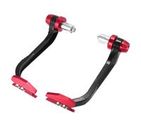 1 Coppia Moto Freno Frizione Leva Protezione Protezione 7/8" 22mm Rosso