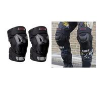 1 Coppia Moto Ginocchio Pad Antiurto