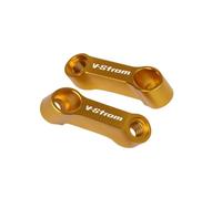 1 Coppia Moto Specchietto Retrovisore Riser Estensori Estensione Adattatori Per Suzuki V-Strom 250 650 1000 1050 Vstrom V Strom Xt