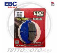 1 COPPIA PASTIGLIE FRENO POSTERIORE EBC CARBON YAMAHA TMAX 500 T-MAX 2006 2007