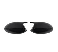 1 Coppia Per BMW E90 E91 E92 E93 E81 E87 E82 E88 3 Serie Accessori Bianco Retrovisore Lato Specchio Coperture Cap Copertura decorativa(Gloss Black Pre-LCI)