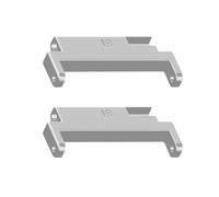 1 coppia per cinturino da 18 mm-20 mm a sgancio rapido adattatore testa grani attacco cinturino connettore accessorio braccialetto connettore in metallo per smartbands anse adattatore cinturini per