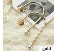 1 Coppia Perla Finta Forma a U Tenda Fermatenda Perline Muro Ganci Vintage Decor