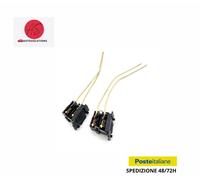 1 COPPIA- Portalampada Connettore H7 Per Faro Luce Anabbagliante Fiat 500