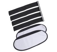 1 coppia pratico Visor Anti-Ghiare Visor Professional Auto Sun Shade Extender