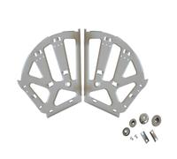 1 Coppia Scarpe Armadietto Cerniere Aletta Telaio Movibile Girevole Cremagliera