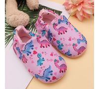 1 coppia Scarpine da passeggio / Scarpe da interni per bambini con disegni di dinosauri EUR21,EUR22,EUR23,EUR24,EUR25Fumetto
