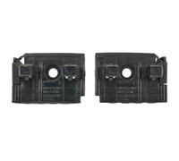 1 coppia sinistra destra paraurti anteriore staffa centrale adatto per 1084171-00-F 1084172-00-F accessori kit di riparazione piastra telaio di rinforzo fisso paraurti posteriore stabile e parti del