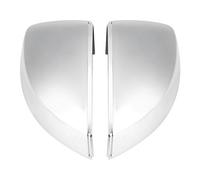 1 coppia tappi retrovisore argento Side Wing Mirror Covers cromato specchio housing protezione per 8 V 13 - 18