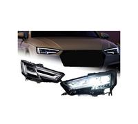 1 Coppia Testa Della Lampada Compatibile for Audi A4 B9 Faro 2017-2021 Fari A4L RS4 S4 DRL Segnale di Girata abbaglianti Angelo Occhio Lente Del Proiettore