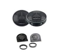 1 Coppia Tweeter twiter Hertz con Griglie Adattatori per Fiat Panda 169 dal 2003