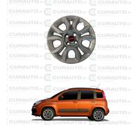 1 COPRICERCHIO BORCHIA COPPA RUOTA FIAT PANDA 312 2012 2013 DIAMETRO D15"