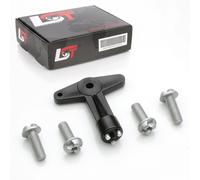 1 Coprimozzo Chiave Con 4 Viti Set Per FORD ESCORT VII 7 M8 X 1,25