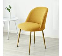 1 coprisedia elasticizzato con schienale basso, per sedie piccole e curve, protezione per sedile corto, formato A6, perfetto per decorare la casa