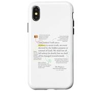 1 Corinzi 15 51 Il mistero rivelato di Paolo rapito Custodia per iPhone X/XS