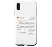 1 Corinzi 15 51 Il mistero rivelato di Paolo rapito Custodia per iPhone XS Max