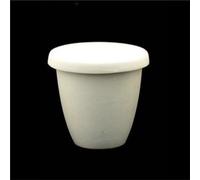 1 crogiolo di cenere di allumina antiossidante con coperchio - 5-1000 ml, perfetto for laboratorio e raffinazione dei metalli(500ml)